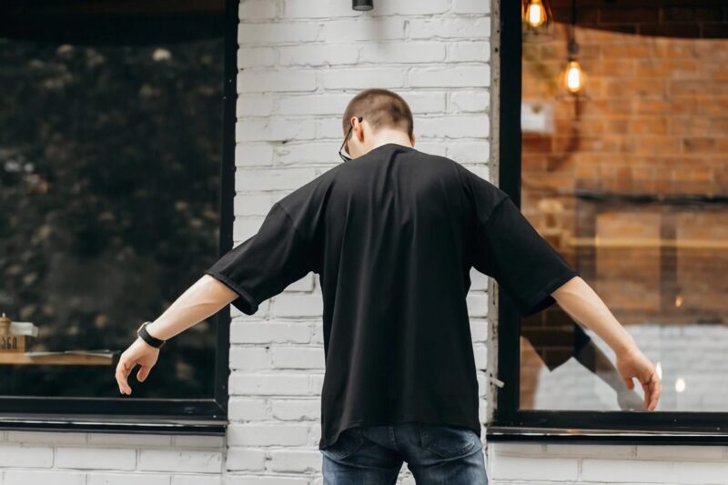 Camiseta Oversize Negra