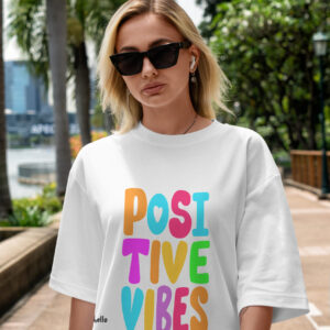 Oversize Positive Vibes