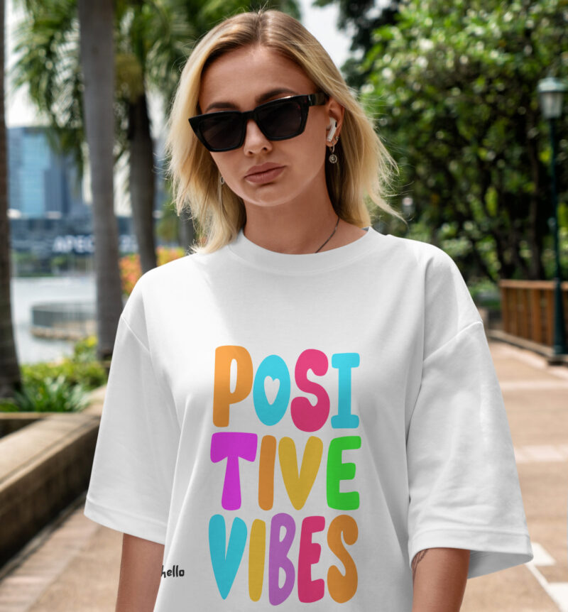 Oversize Positive Vibes